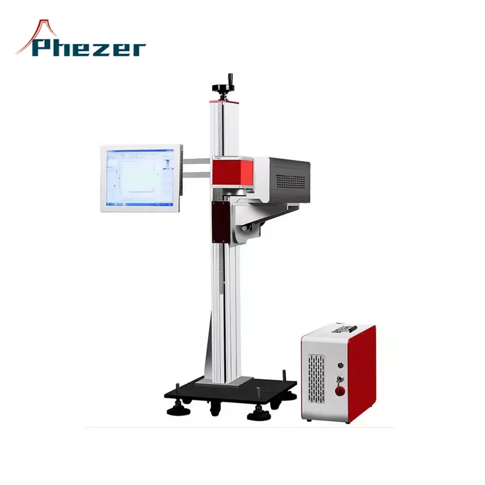 Fiber Laser Marking Machine 30W - Laser Marking PE HDPE PVC Pipe/Bag/Bottle