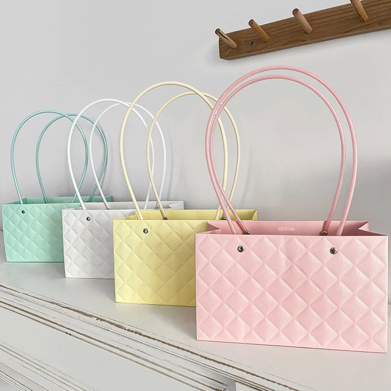 Macaron Lattice Flower Gift Ba - Packaging 评论和价格