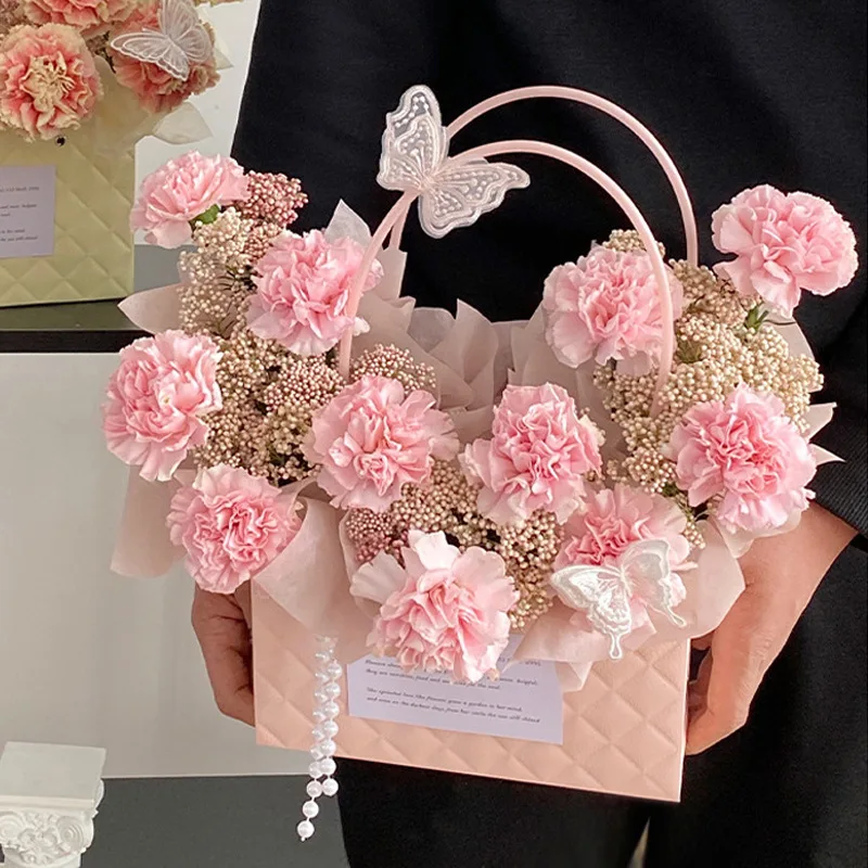 Macaron Lattice Flower Gift Ba - Packaging 评论和价格