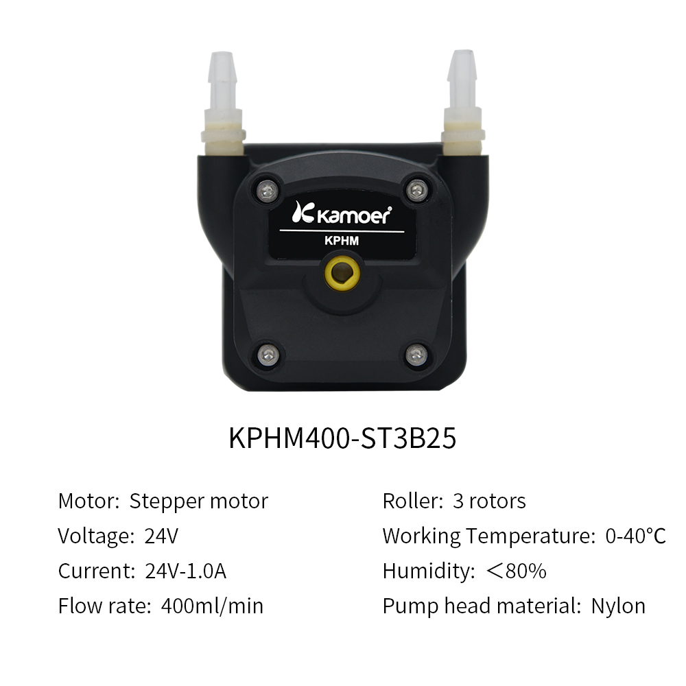 KPHM400 12V/24V Stepper Motor  - Mini Peristaltic Pump 12V 评论和价格