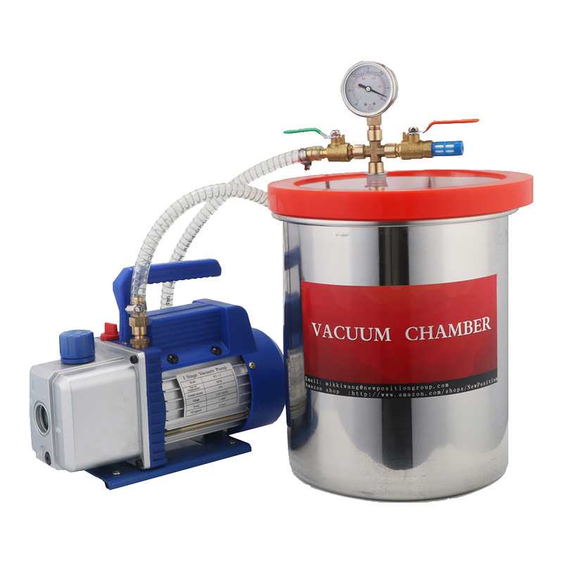 Single Stage Vacuum Pump Kit 3 - Vacuum Chamber Kit With Pump 评论和价格