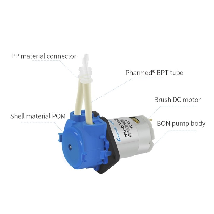 2026 new NKP 6V 12V 24V DC mot - Mini Peristaltic Pump 12V 评论和价格
