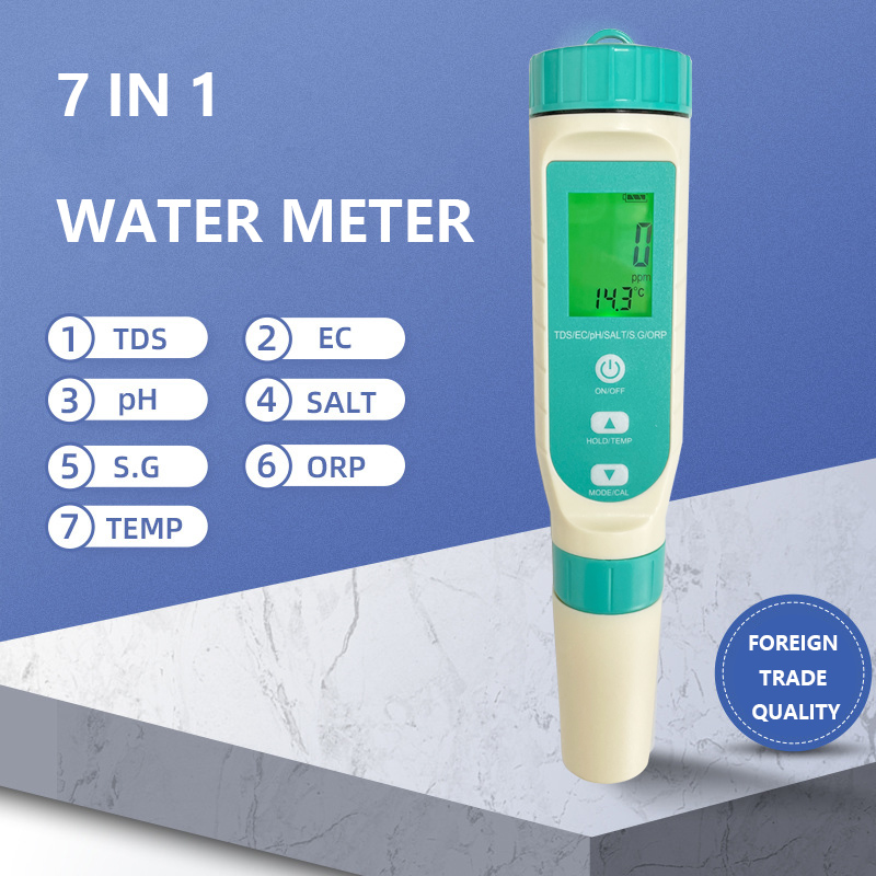 2023 Newest 7 in 1 PH / TDS /  - Ph Meter Digital Water Tester 评论和价格