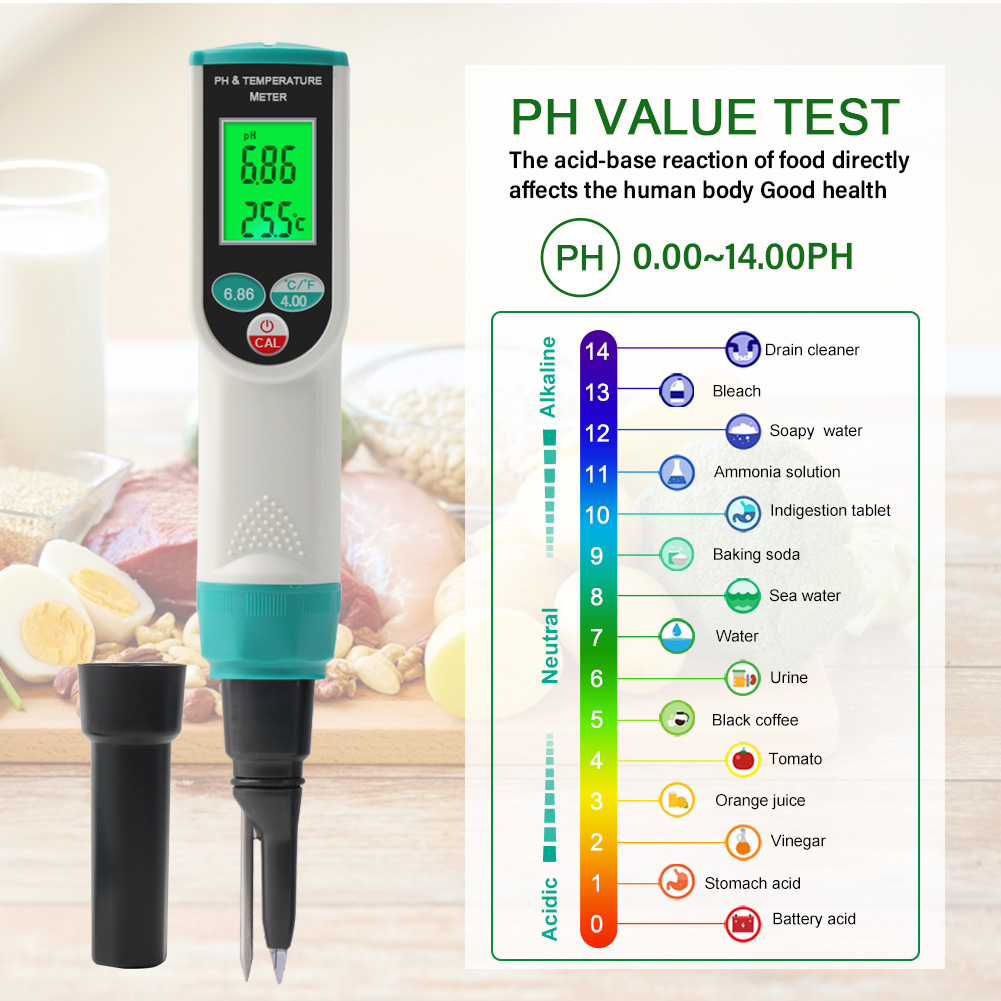 Yieryi Digital Ph Meter 0.00-1 - Ph Meter Digital Water Tester 评论和价格