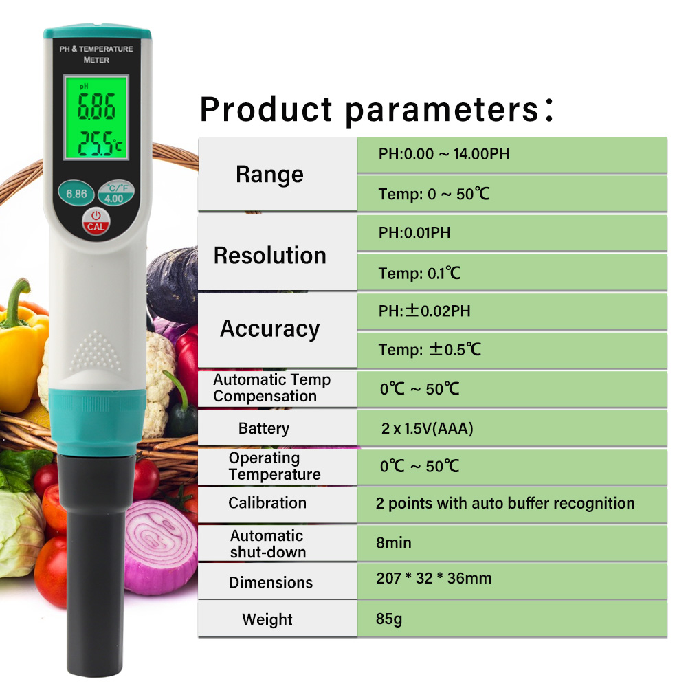 Yieryi Digital Ph Meter 0.00-1 - Ph Meter Digital Water Tester 评论和价格