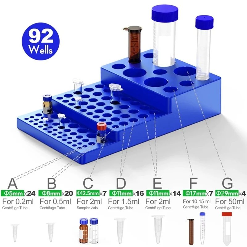 Multifunctional Test Tube Rack - Lab Equipment 评论和价格
