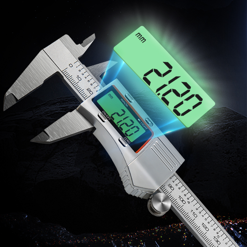 150mm Backlit Digital Caliper  - Digital Caliper 150Mm Stainless Steel 评论和价格