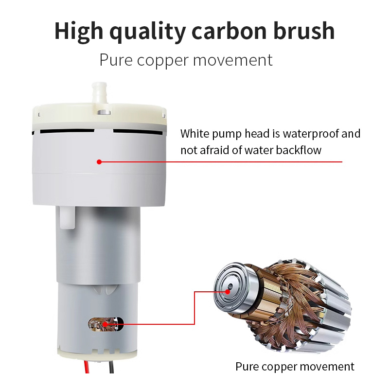 DC 12V Mini Air Pump Aquarium  - Mini Peristaltic Pump 12V 评论和价格