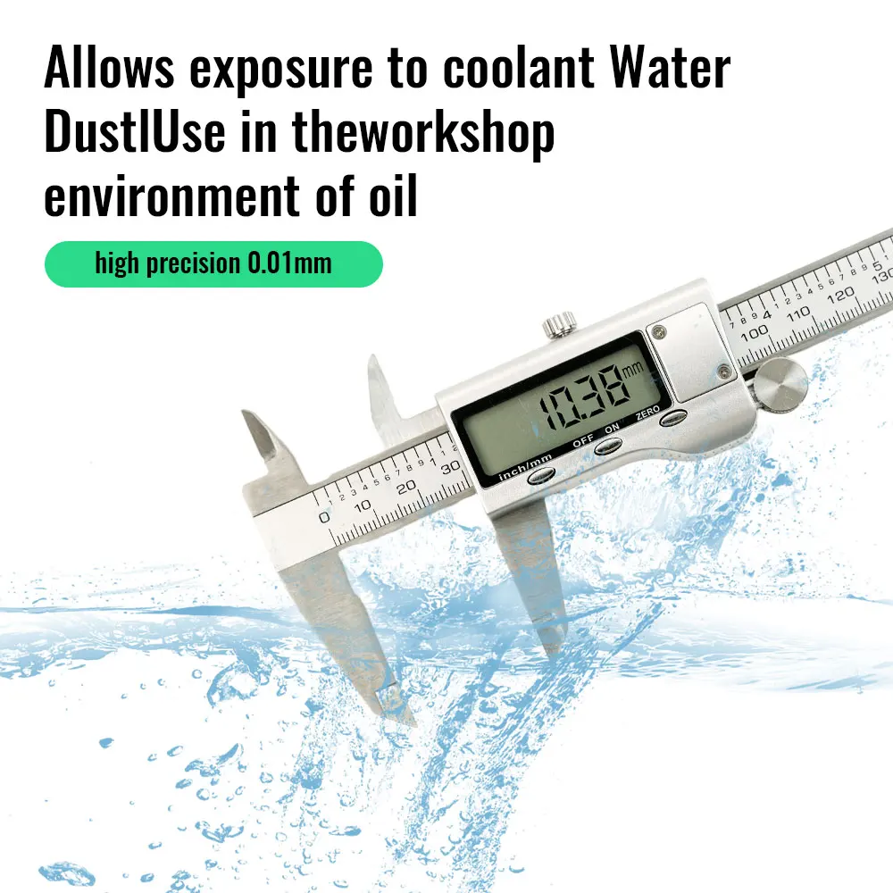 150mm 6 Inch Digital Vernier C - Digital Caliper 150Mm Stainless Steel 评论和价格