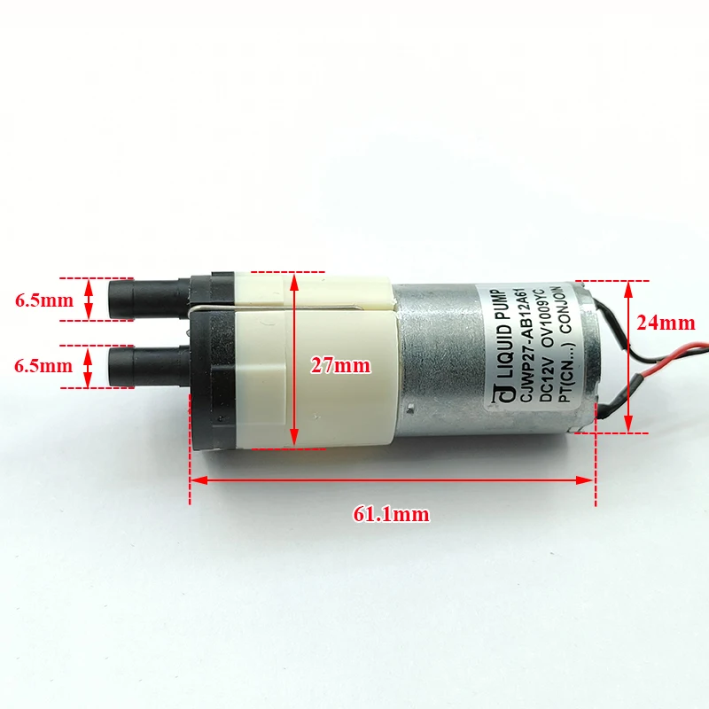 CJWP27-AB12A61 DC 12V Mini Dia - Mini Peristaltic Pump 12V 评论和价格