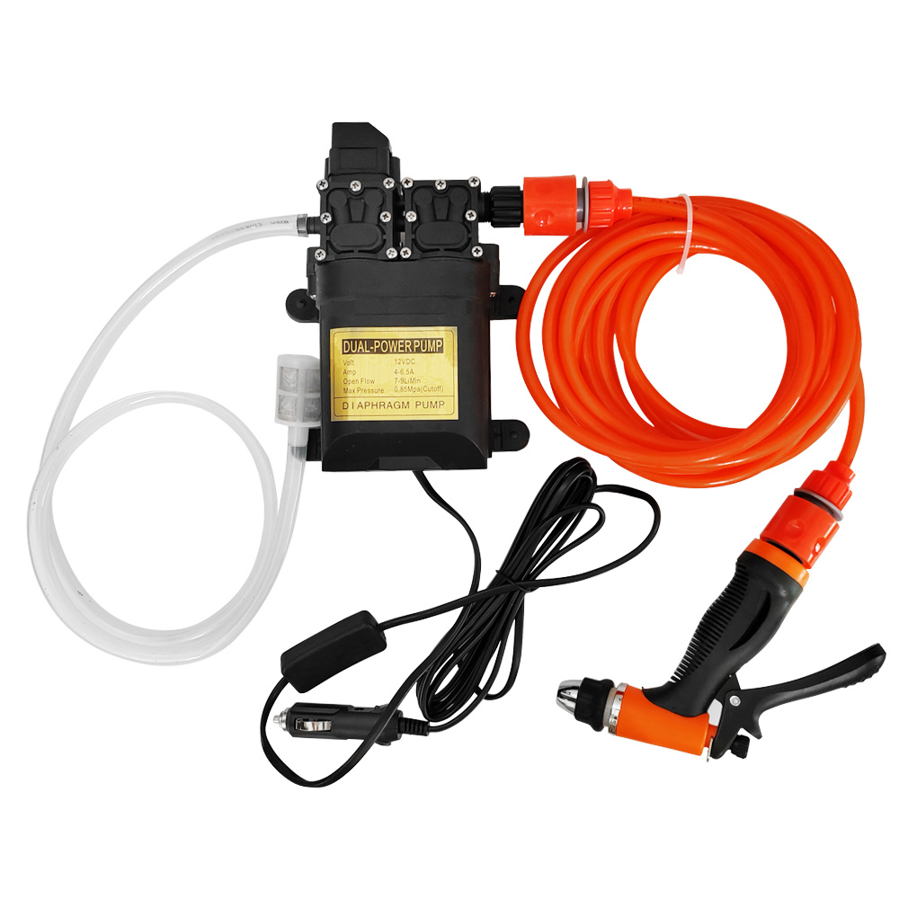 Dual-Core Diaphragm Pump Car W - Vacuum Chamber Kit With Pump 评论和价格