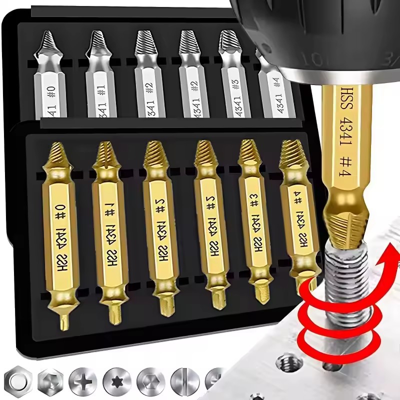 Damaged Broken Screw Extractor - Industrial Tools 评论和价格