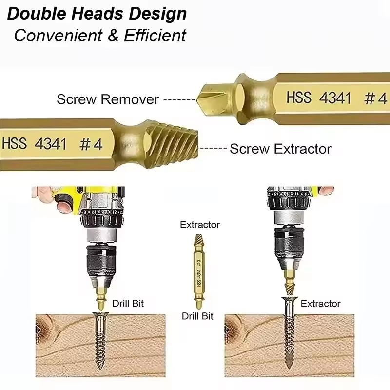 Damaged Broken Screw Extractor - Industrial Tools 评论和价格