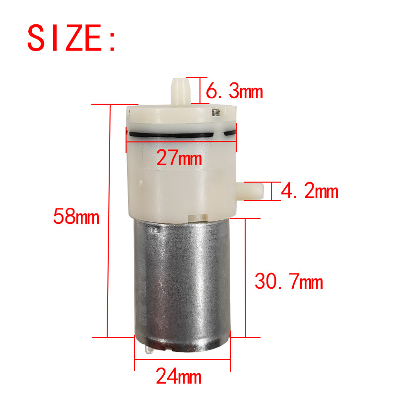 10Pcs P370 Mini Electric Vacuu - Mini Peristaltic Pump 12V 评论和价格